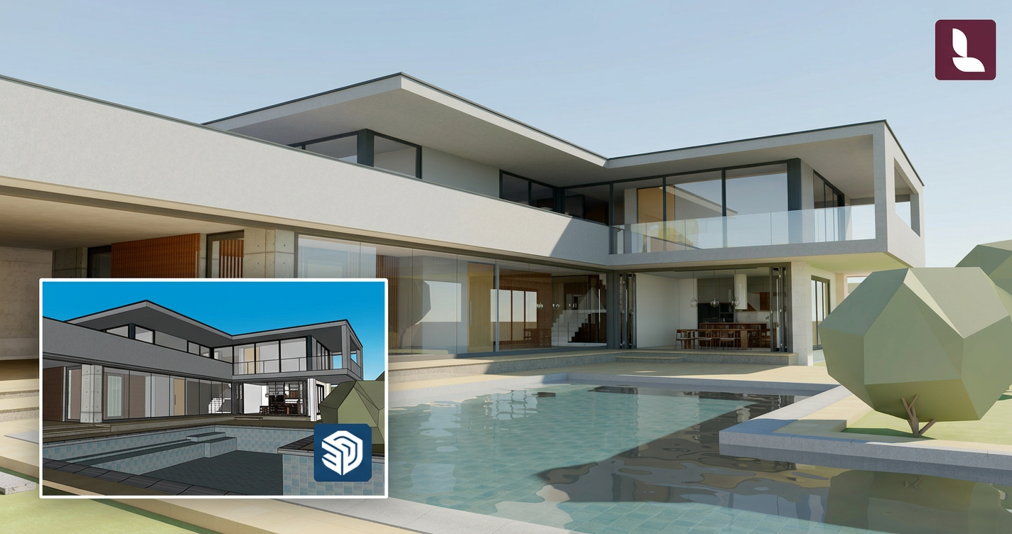 Lumion ใช้งานร่วมกับ Sketchup ดีอย่างไร